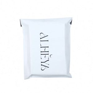 Custom White Packaging Mailing <b>Bag</b> <b>Compostable</b> Polymailer Poly Mailer Mailers Shipping Package Envelope Poly <b>Bags</b> for Clothes - Product Image 1