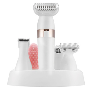 Set de Cuidado Personal y Belleza Todo en Uno para <span class=keywords><strong>Mujer</strong></span> - Cepillo Facial para Depilación de Bikini, Portátil, para Uso Doméstico y en Autocaravanas, Carga USB/Tipo-C - Product Image 6