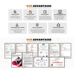 Tùy chỉnh in hình chữ nhật hộp thiếc bao bì kim loại lưu trữ <span class=keywords><strong>container</strong></span> cho điện thoại bảo vệ màn hình cáp sản phẩm điện tử - Product Image 3