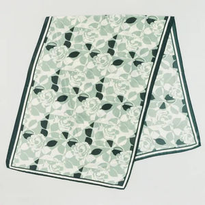 Chales y Bufandas Estampados de Diseño para Mujer al por Mayor, Material de Poliéster, Estilo Chino, Ligeros, Transpirables, para Todas las Temporadas - Product Image 4