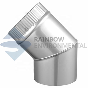 Système de cheminée à <span class=keywords><strong>paroi</strong></span> <span class=keywords><strong>simple</strong></span> en acier inoxydable, tuyau de cheminée pour poêles à bois - Accessoires pour cheminée - Product Image 4
