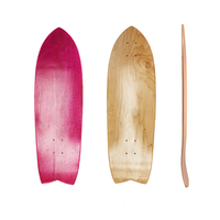 Planche de skateboard professionnelle en érable canadien 7 plis, teinte sur mesure, en promotion