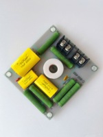 Diviseur de fréquences passif 2 voies pour haut-parleur, professionnel, pour aigus et graves, avec bornes de connexion
