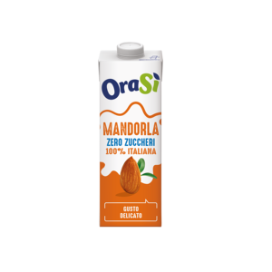 OraS Plant Based Drinks <b>Almond</b> <b>Sugar</b> Free 1 liter 12 units - Product Image 1