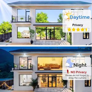 Film Miroir Unidirectionnel Moderne pour Extérieur, Vente en Gros Usine, avec Réjection de Chaleur et Isolation, Teinte Argentée pour Vitres - Product Image 3