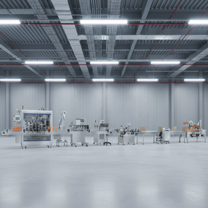 Machine de remplissage automatique de liquides et de pâtes <span class=keywords><strong>pour</strong></span> sauces chili - Haute efficacité 1600 bph, ligne de remplissage de bouteilles en acier inoxydable et plastique - Product Image 2