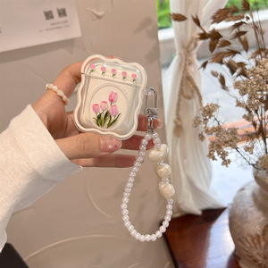 Étui d'écouteurs transparent à motif ondulé 3D mignon de luxe <span class=keywords><strong>2022</strong></span> avec Bracelet porte-clés housse d'écouteurs pour Airpod 1 <span class=keywords><strong>2</strong></span> pour <span class=keywords><strong>Airpods</strong></span> 3 Pro2 - Product Image 1