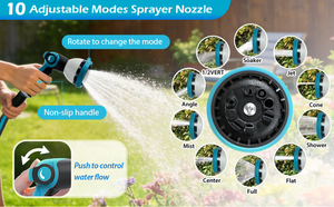 Nouvelle Arrivée 2026 <span class=keywords><strong>Tuyau</strong></span> de Jardin en Caoutchouc Polyester Ultra Léger 1/2'' Haute Pression 150 PSI Durable Résistant aux Éclats en Aluminium - Product Image 3