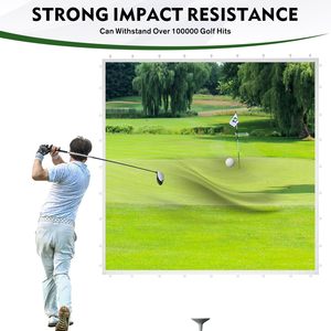 Nhà máy tùy chỉnh màn hình mô phỏng tác động Golf Chất lượng cao cho thực hành golf trong nhà hoặc ngoài trời. - Product Image 3