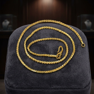 Wholesale 14K 18K 24K Micro Gold Plated <b>Snake</b> Link Chain Necklaces, Modern Chain Design, <b>Snake</b> Style Chain, Brass Fashion Chains - Product Image 4