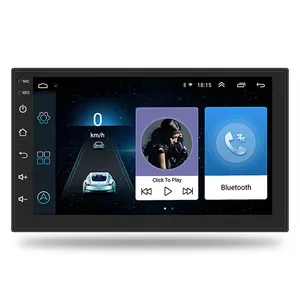 Автомобильная Электроника carplay /GPS/RDS/FM/WIFI 1G 32G 7-дюймовый автомобильный dvd-плеер 2 din автомагнитола autoradio видео сенсорный экран