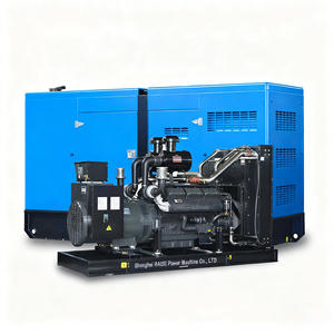 Generador Diésel Shanghai de 20kW, Refrigerado por Agua, 220/380V, Silencioso, Móvil, con Remolque, Carro Abierto - Product Image 1