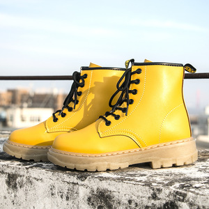 Bottes <span class=keywords><strong>de</strong></span> <span class=keywords><strong>neige</strong></span> imperméables en cuir PU tendance pour femmes, chaussures d'hiver décontractées pour adultes, bottes d'hiver personnalisées en peluche OEM pour hommes, semelle en caoutchouc mi-haute - Product Image 3