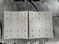 Doublure de frein à tambour pour camion lourd européen, référence OE 4551 IL/66, sans amiante, marque HL