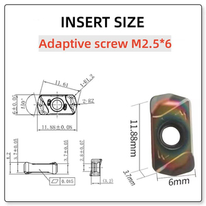 Spkn sekn sekn thấy rpmt sdmt rdmt rcmt apkt aomt apmt 1135 1604 lnmu 0303 Carbide chèn - Product Image 4