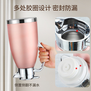 Jarra de vacío de acero inoxidable de 1.5L con doble pared aislada, termo para café, para el hogar, la oficina, regalo. - Product Image 2