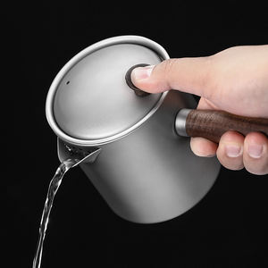 Théière en titane 580 ml, tasse à thé multifonctionnelle, théière, tasse à thé pour filtre à thé, tasse à thé pour le camping, ensemble de tasses à thé pour la maison - Product Image 4