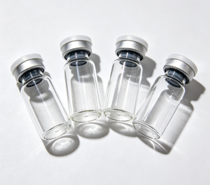 Frascos de Vidrio de Borosilicato Transparente con Cuello Prensado y Tapas de Aluminio Plateado Mate, Botellas Pequeñas de Vidrio Herméticas para Almacenamiento - Product Image 4