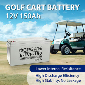 Batterie <span class=keywords><strong>de</strong></span> voiture électrique 6 EVF 150 <span class=keywords><strong>de</strong></span> haute qualité, batterie au plomb scellée à cycle profond pour voiturette <span class=keywords><strong>de</strong></span> golf 12v 150Ah - Product Image 3
