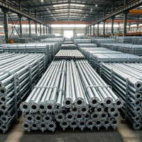 Sistema de Andamios de Acero Q235B de Tamaño Personalizado, con Rápido Montaje y Rendimiento de Carga Estable, para la Construcción de Túneles en Proyectos de Vietnam