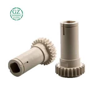 small transmission machinery parts spur gear low noise high performance plastic pinion peek gears