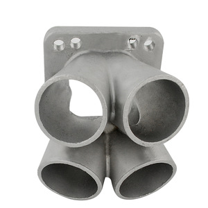 ท่อร่วมไอเสียเทอร์โบ Poyracing แบบ 4 รู สำหรับเทอร์โบชาร์จเจอร์ T3 T4 - Product Image 3