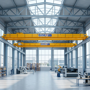 Grue à double poutre de 5 tonnes pour la manutention de matériaux industriels, le levage en entrepôt et les opérations en usine - Product Image 1
