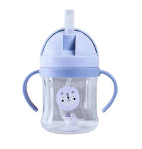 360&deg; Design Spill Proof <strong>Weighted</strong> <strong>Straw</strong> <strong>Cup</strong> Baby Training <strong>Cup</strong> Sippy <strong>Cups</strong> with Handle for Toddlers Baby PPSU BPA Free - Product Image 1