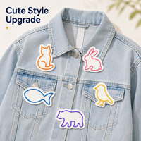 Écussons brodés de perles personnalisés avec logo, échantillon rapide en 5-8 jours, solution OEM ODM tout-en-un, badges brodés de perles pour marques de vêtements en gros