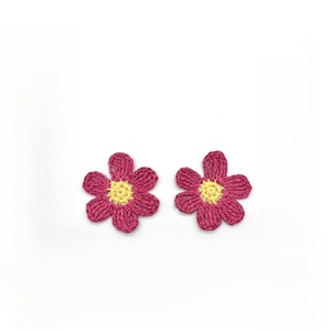 Appliques florales multicolores en raphia tissé à la main pour la décoration de vêtements et sacs DIY - Product Image 3