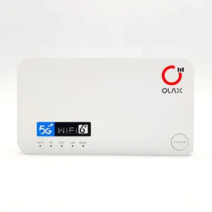 OLAX G5010 5G WiFi6 محمول Lte Modem سيج mAh راوتر محمول مدمج تغطية واسعة 5G nc