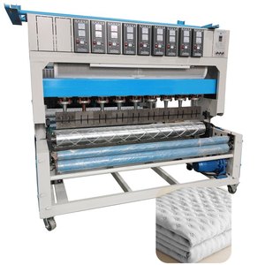 Tự động tốc độ cao <span class=keywords><strong>CNC</strong></span> Quilting Máy may tấm ga trải giường vải siêu âm máy dập nổi - Product Image 4