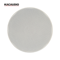 Haut-parleur coaxial de plafond JBHKJ 905C 8 pouces sans cadre, grille métallique, 100V 8 Ohm 80W HiFi Premium pour hôtel, centre commercial, maison