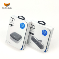 Boîte d'emballage cadeau en papier épais portable personnalisé pour la banque d'alimentation produit électronique avec plateau intérieur en carton