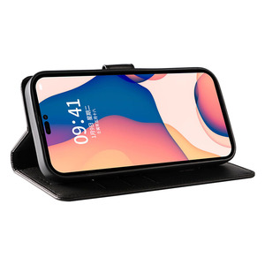 เคสโทรศัพท์มือถือแบบฝาพับสำหรับ <span class=keywords><strong>iPhone</strong></span> 16 PRO MAX 15 14 13เคสฝาพับหนัง PU แบบกระเป๋าสตางค์สำหรับ <span class=keywords><strong>iPhone</strong></span> 17เคสหนัง - Product Image 4