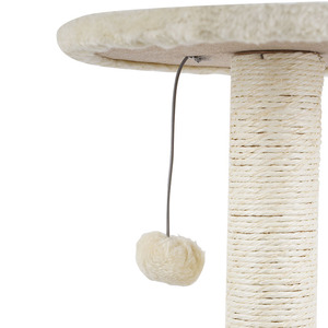 Yüksek kalite Premium kedi oyuncaklar yuva atlama platformu tırmalama kurulu tırmanma çerçevesi-kedi ağacı peluş tasarım karton ambalaj - Product Image 5