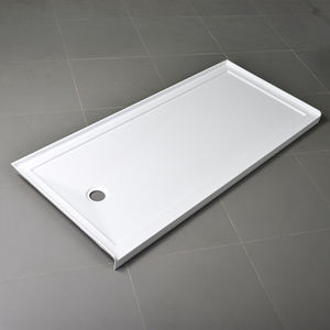 Pabrik CUPC akrilik putih 3-dinding Alcove ambang tunggal dasar <span class=keywords><strong>Shower</strong></span>/nampan/Pan untuk penggunaan dalam ruangan/kamar mandi dari Cina - Product Image 2