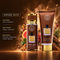 Coffret Cadeau de Luxe en Gros pour Hommes – Parfum Original Vaporisateur Boisé Patchouli Mandarine Longue Durée