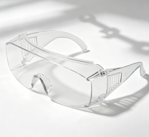 JEFF Polycarbonate OTG Safety <b>Glasses</b> Industrial Eye Protection with <b>Side</b> <b>Shields</b> <b>for</b> Laboratory Factory Chemical Splash Use - Product Image 2