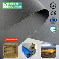 GAIA - Bolsa de Almacenamiento de Agua Plegable y Flexible Anti-UV, Tela de PVC para Agricultura, Lona Revestida de PVC