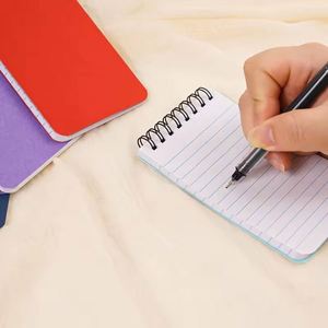Carnets de notes personnalisés A7, carnets à spirales colorés pour étudiants avec logo - Product Image 2