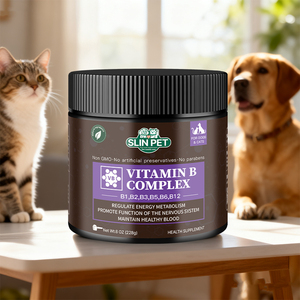 Suplemento en polvo de vitamina <span class=keywords><strong>B</strong></span> para el cuidado de la salud de mascotas para <span class=keywords><strong>perros</strong></span> y gatos con vitamina B1,B2,B3,B5,B6,B12 en OEMODM - Product Image 4