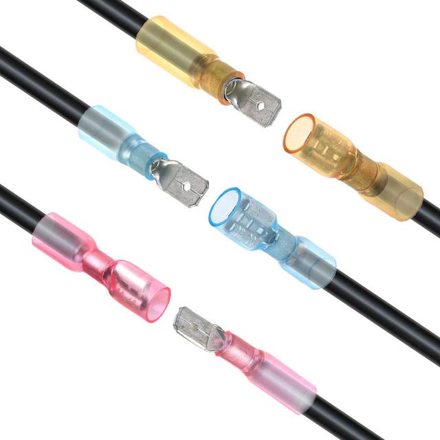 3:1 Heat Shrink Ratio 1KV High-Temperature Resistant Insulated Crimp Terminal Connector Copper Terminal Connector