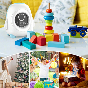 Sveglia Intelligente da Tavolo Kawaii per Bambini, Orologio Digitale con Luce Notturna e Funzione di Addestramento al Sonno, Colore Pastello - Product Image 6