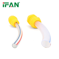 IFAN accessoires de jardinage tuyau de tuyau d'eau en plastique tuyau d'eau de jardin tuyau de tuyau tuyau en PVC connecteur rapide