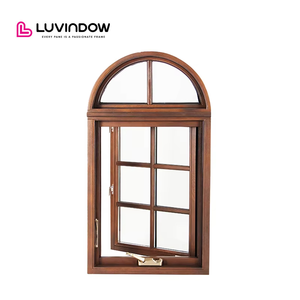 Americano anti-robo de aluminio de madera maciza <span class=keywords><strong>windows</strong></span> abrir ventanas abatibles - Product Image 2