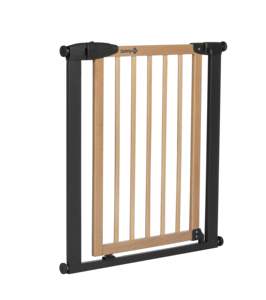 Barrière de sécurité pour bébé en bois Simply Close - Installation rapide et facile pour les bébés de 6 à 12 mois - Product Image 1