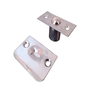 จิน อ้อดิง ตัวล็อคประตูสแตนเลส 001 แบบซ่อนพร้อมสกรูสำหรับประตูไม้ KTV - Product Image 1