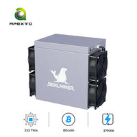 Bitdeer Sealminer A4 Pro Air 336TH/s 3662W Bitcoin Miner 10.9J/TH SHA-256 ASIC BTC Mining Rig Serveur cryptographique industriel