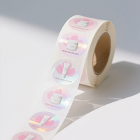 Stiker Label botol gulung Logo Label cetak stiker Printer mesin cetak stiker warna gulungan Label kode batang termal